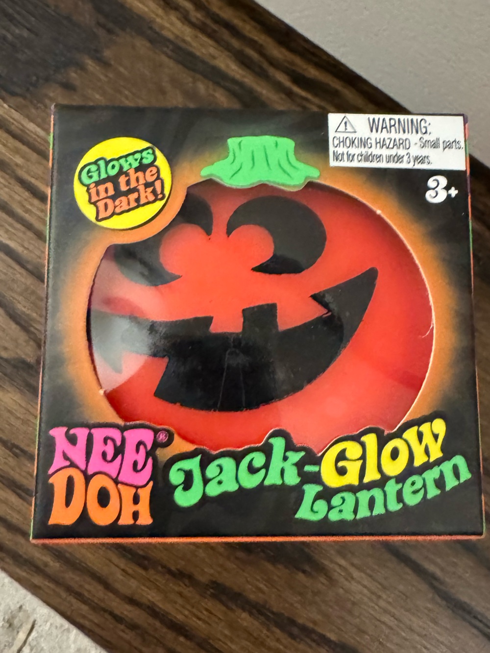 Jack-Glow Pumpkin Lantern - Orange & Black